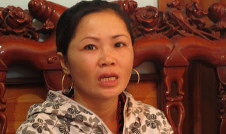 Chị Hạt, vợ tử tù Dương Ngô Trung. Chị Hạt, vợ tử tù Dương Ngô Trung