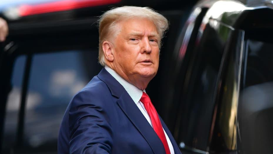 Cựu Tổng thống Mỹ Donald Trump. Ảnh: Getty Image