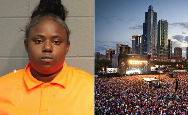 Janya Williams (trái) và lễ hội Lollapalooza (phải). Ảnh: IB Times