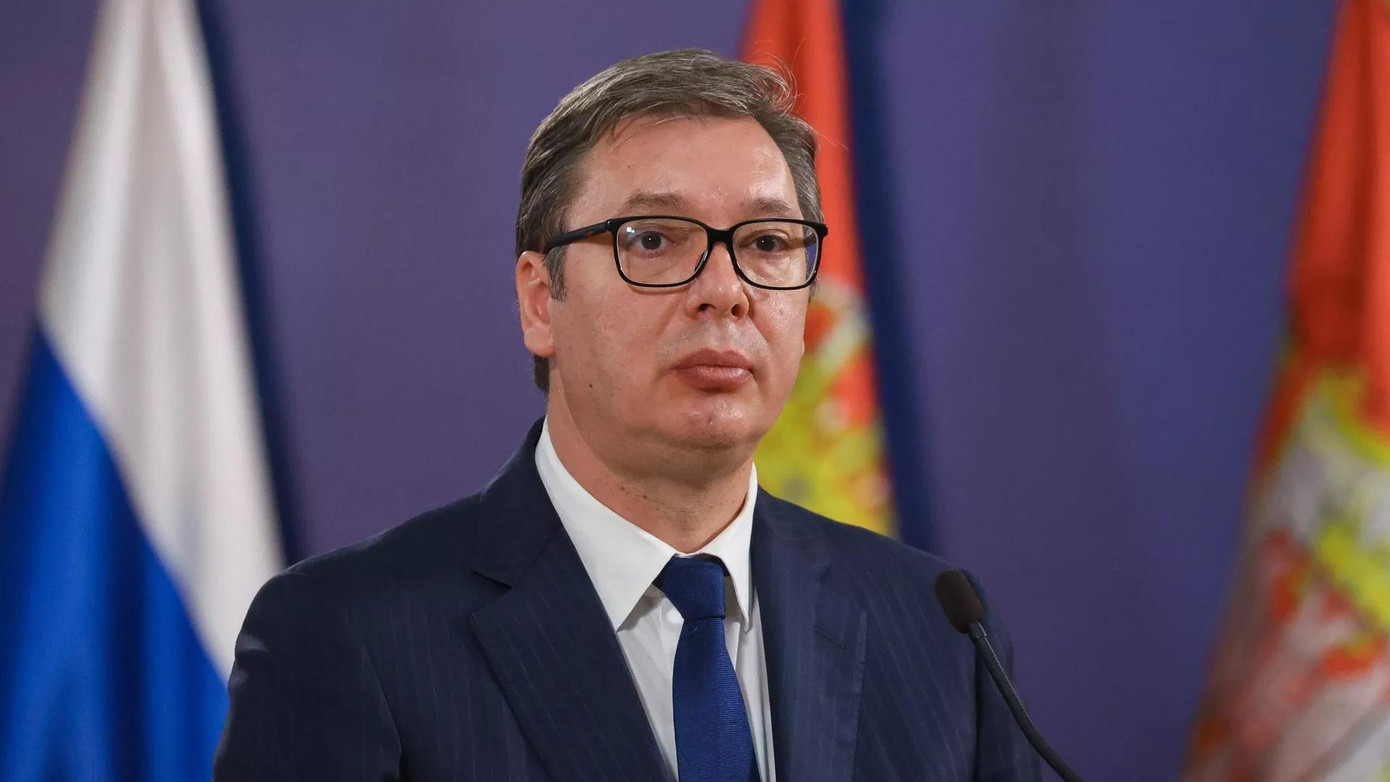 Tổng thống Serbia Aleksandar Vucic. Ảnh: Sputnik
