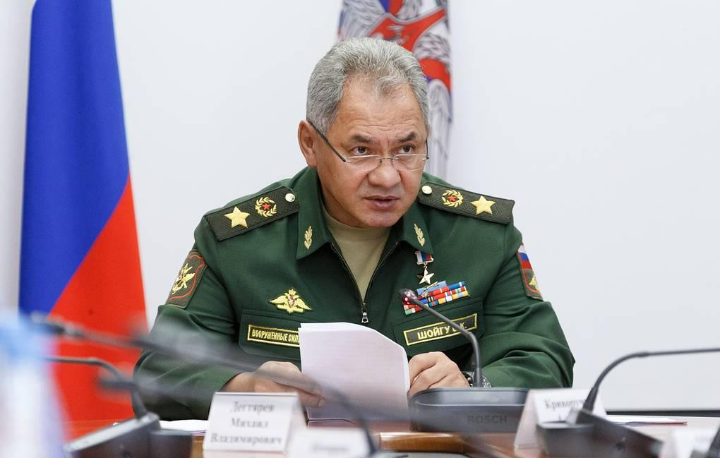 Bộ trưởng Quốc phòng Nga Sergei Shoigu. Ảnh: Tass