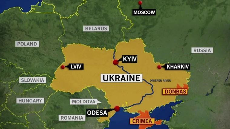 Kharkiv ở phía Đông, và Odesa ở phía Nam Ukraine. Ảnh: NBC News Kharkiv ở phía Đông, và Odesa ở phía Nam Ukraine. Ảnh: NBC News