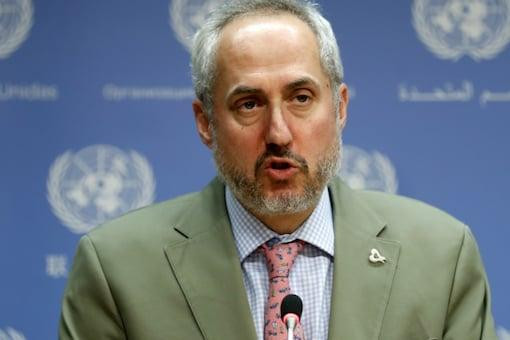 Ông Stephane Dujarric. Ảnh: IANS Ông Stephane Dujarric. Ảnh: IANS