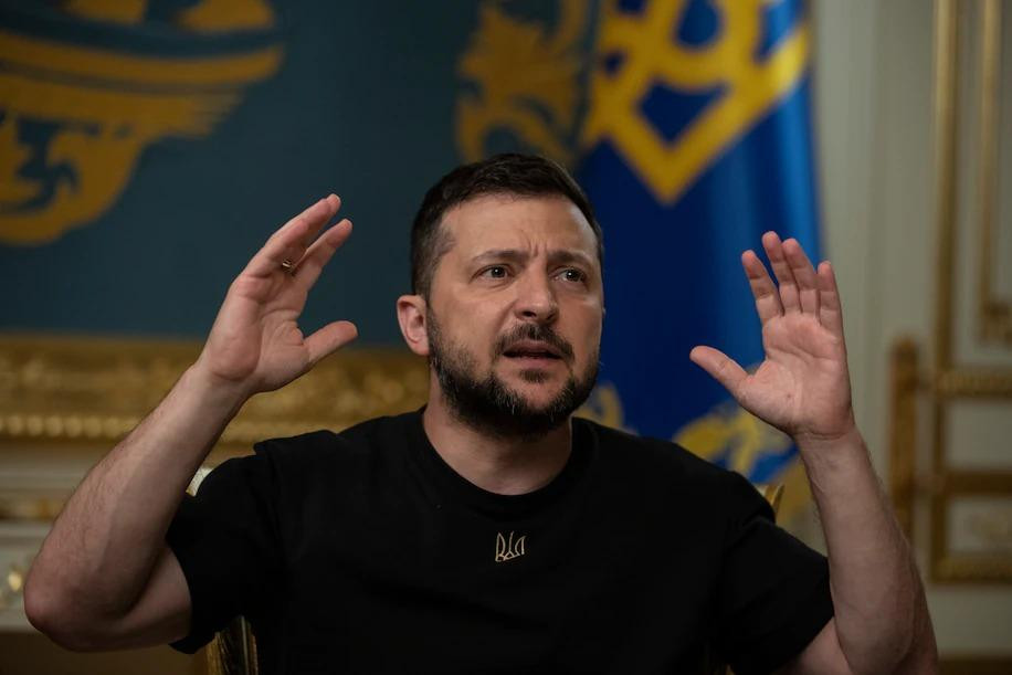 Tổng thống Ukraine Volodymyr Zelensky. Ảnh: Washington Post Tổng thống Ukraine Volodymyr Zelensky. Ảnh: Washington Post