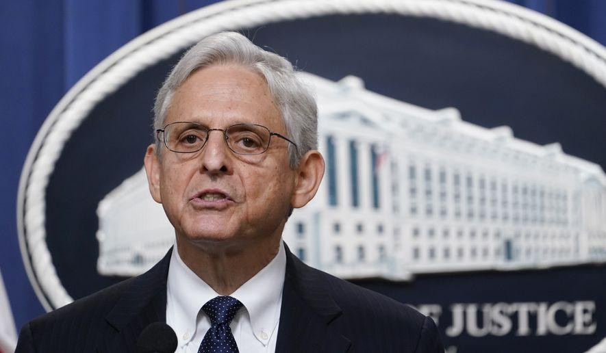 Bộ trưởng Tư pháp Mỹ Merrick Garland. Ảnh: AP Bộ trưởng Tư pháp Mỹ Merrick Garland. Ảnh: AP