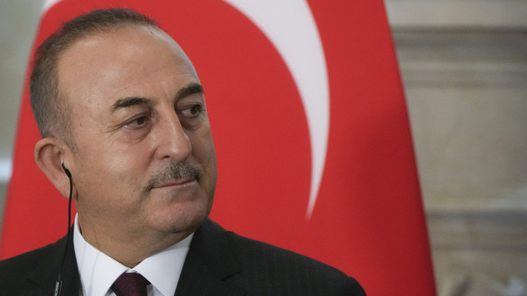 Ngoại trưởng Thổ Nhĩ Kỳ Mevlut Cavusoglu. (Ảnh: AP)