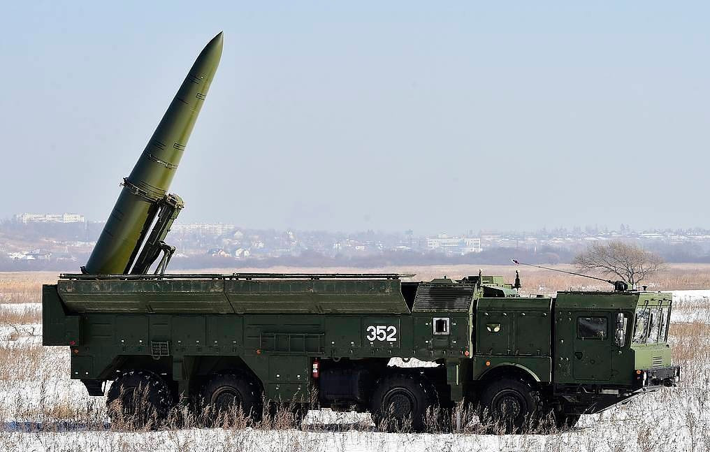 Hệ thống tên lửa Iskander. (Ảnh: Tass)