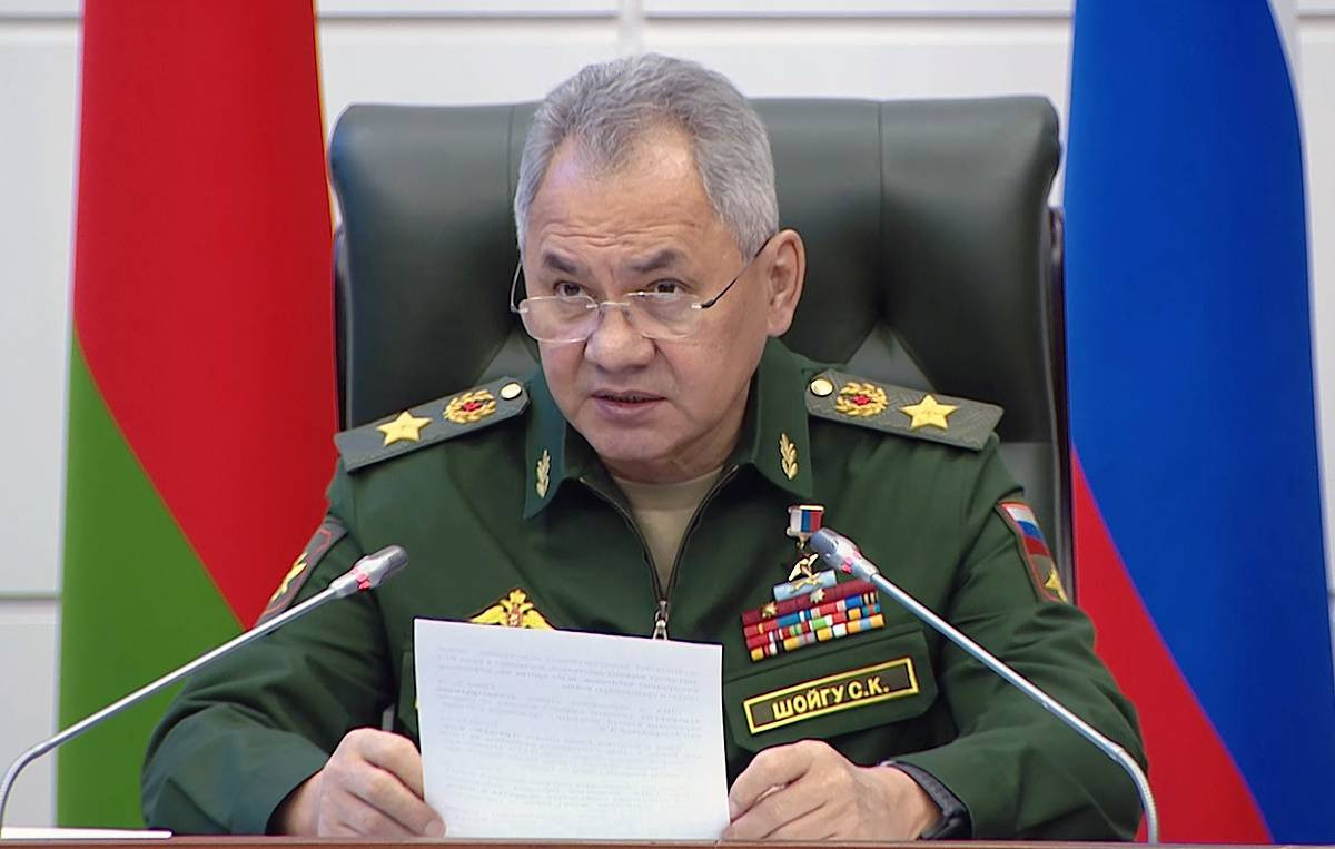 Bộ trưởng Quốc phòng Nga Sergey Shoigu. Ảnh: Tass