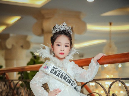 Cô bé Việt Nam 6 tuổi trở thành tân Hoa hậu nhí Á Âu 2018 ảnh 7
