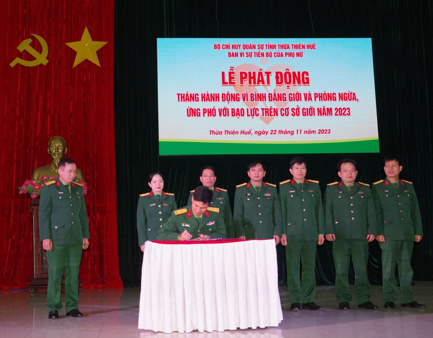 Ảnh: Bộ CHQS tỉnh TT-Huế