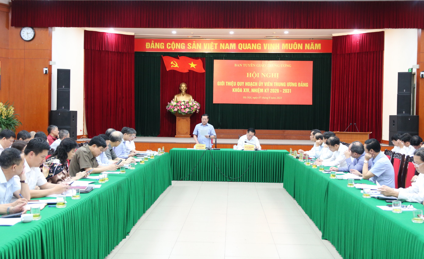 Toàn cảnh Hội nghị của Ban Tuyên giáo Trung ương. Ảnh: Tạp chí Tuyên giáo. Toàn cảnh Hội nghị của Ban Tuyên giáo Trung ương. Ảnh: Tạp chí Tuyên giáo.