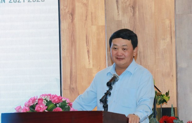 Bộ trưởng, Chủ nhiệm Uỷ ban Dân tộc Hầu A Lềnh phát biểu tại Hội nghị