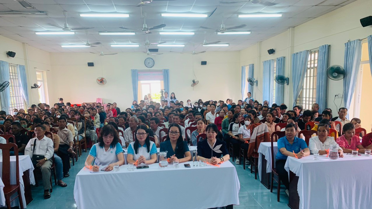 Toản cảnh Hội nghị. Ảnh: Hội LHPN tỉnh Ninh Thuận