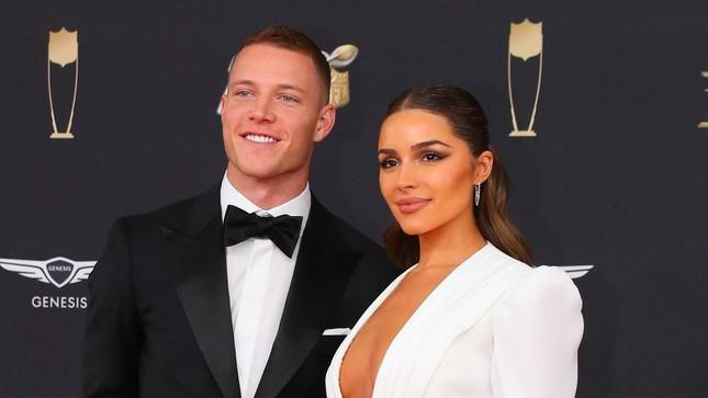 Hiện tại Olivia Culpo đang hạnh phúc bên cầu thủ Christian McCaffrey.