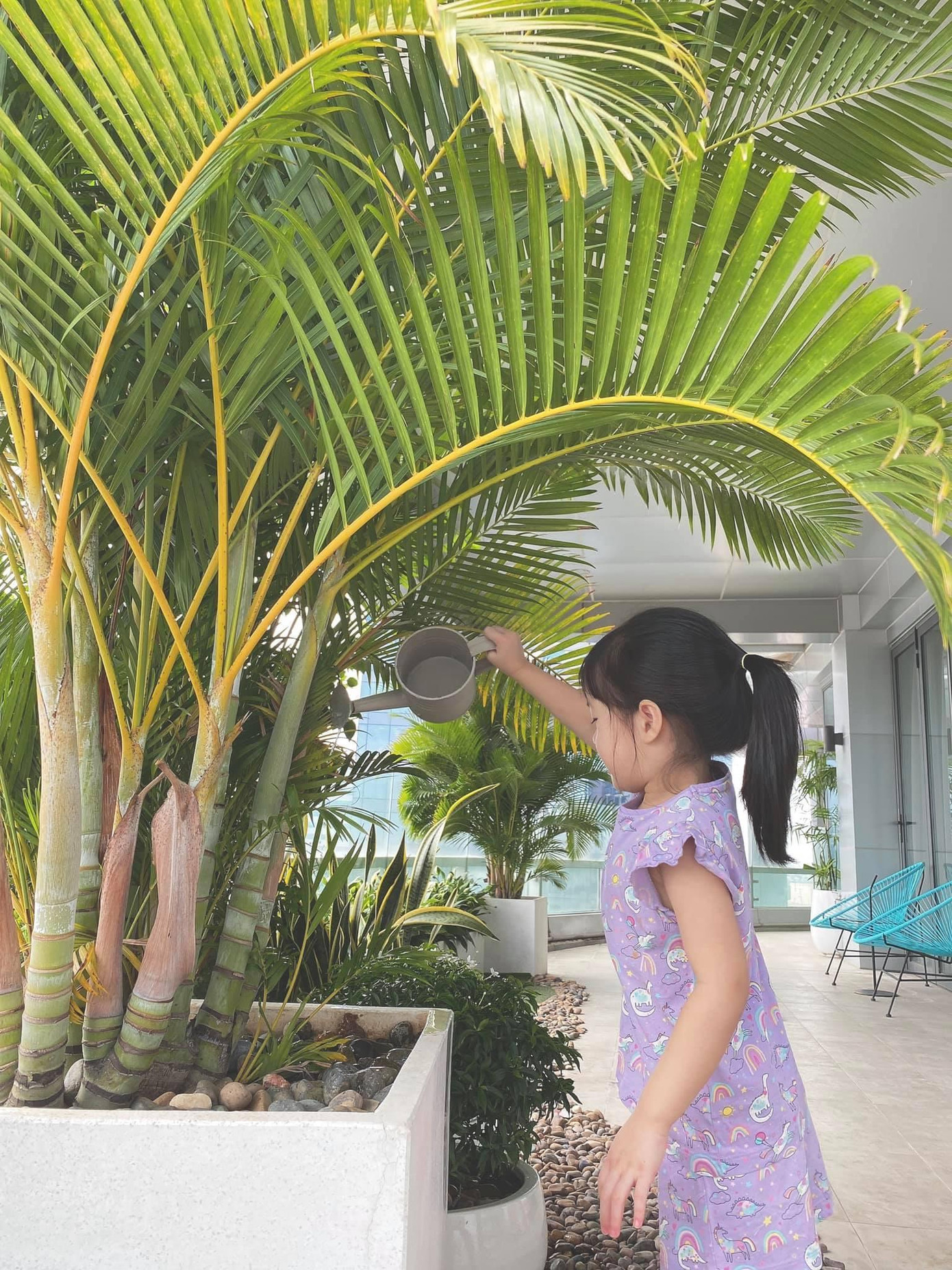 Con gái của HHVN 2012 lớn rất nhanh và sở hữu nhiều nét đẹp được thừa hưởng từ mẹ.