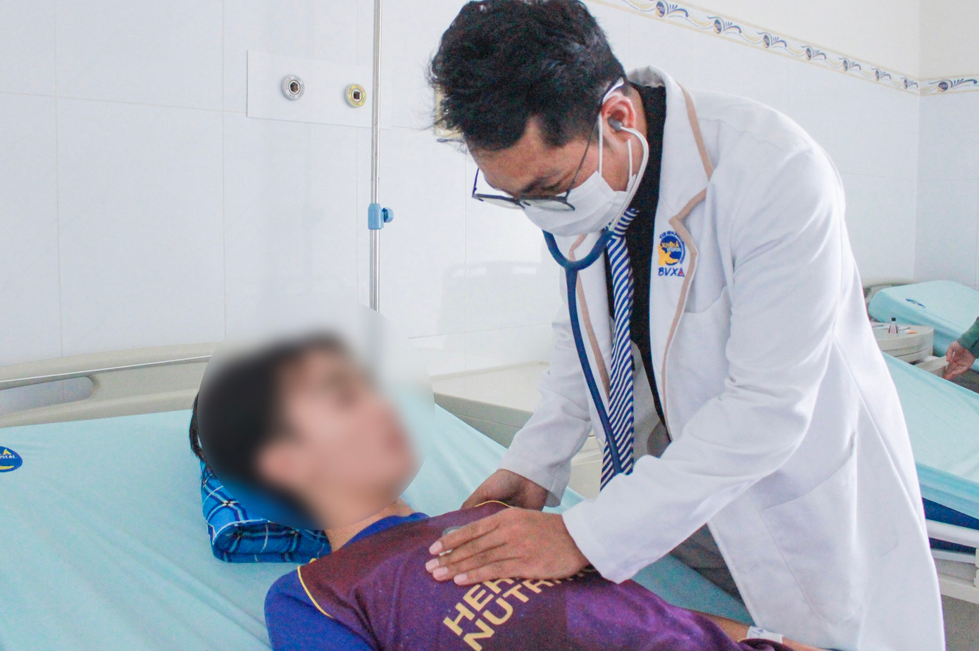 Sau khi được điều trị tích cực, nam sinh đã qua cơn nguy kịch, sức khỏe bình phục tốt