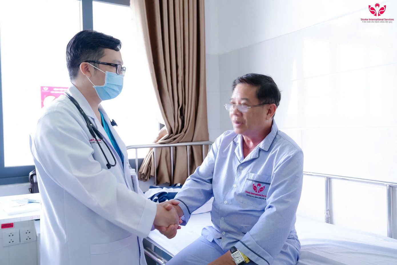 Sau can thiệp, sức khỏe của người đàn ông Việt kiều Mỹ đang bình phục tốt