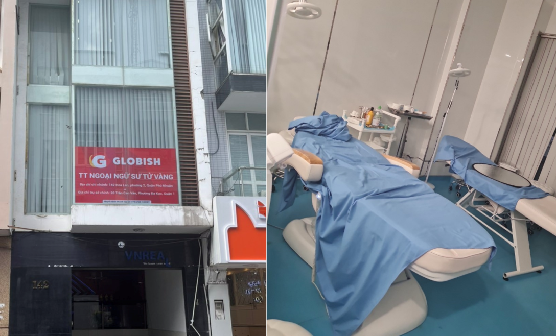 Các trang thiết bị y tế được trang bị tại cơ sở để phục vụ hoạt động đào tạo trái phép Các trang thiết bị y tế được trang bị tại cơ sở để phục vụ hoạt động đào tạo trái phép