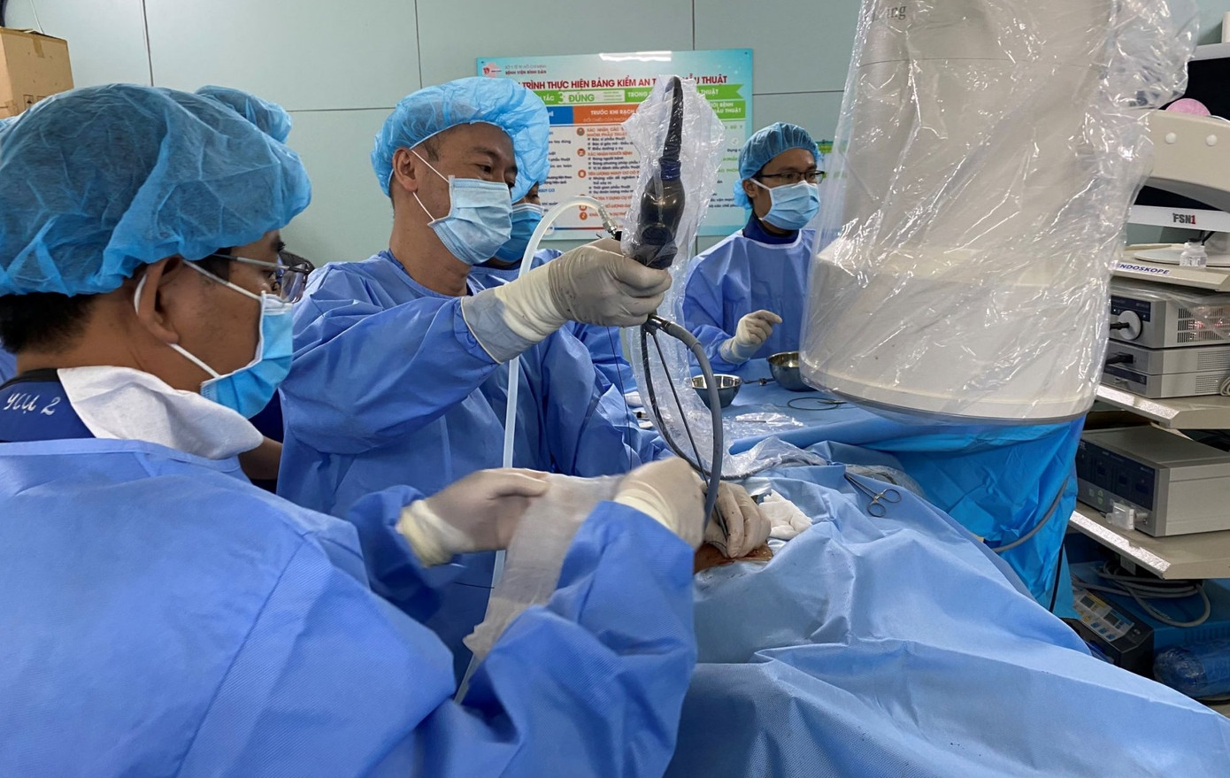 Phẫu thuật nội soi của Việt Nam hiện đã đạt được nhiều tiến bộ trong thời gian gần đây Phẫu thuật nội soi của Việt Nam hiện đã đạt được nhiều tiến bộ trong thời gian gần đây