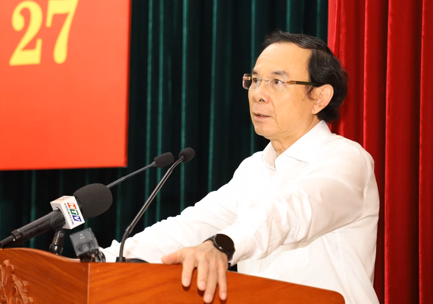 Theo Bí thư Nguyễn Văn Nên, Vạn Thịnh Phát là vụ án chưa từng có đối với TPHCM (ảnh: Ngô Tùng)