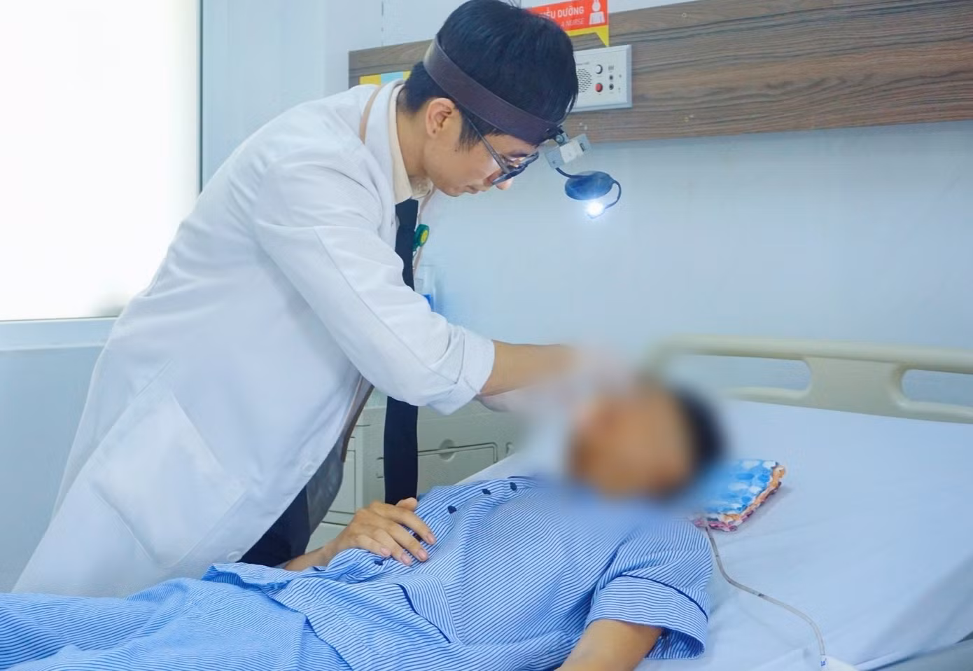 Sau phẫu thuật, bệnh nhân đã qua được nguy kịch, sức khỏe bình phục tốt