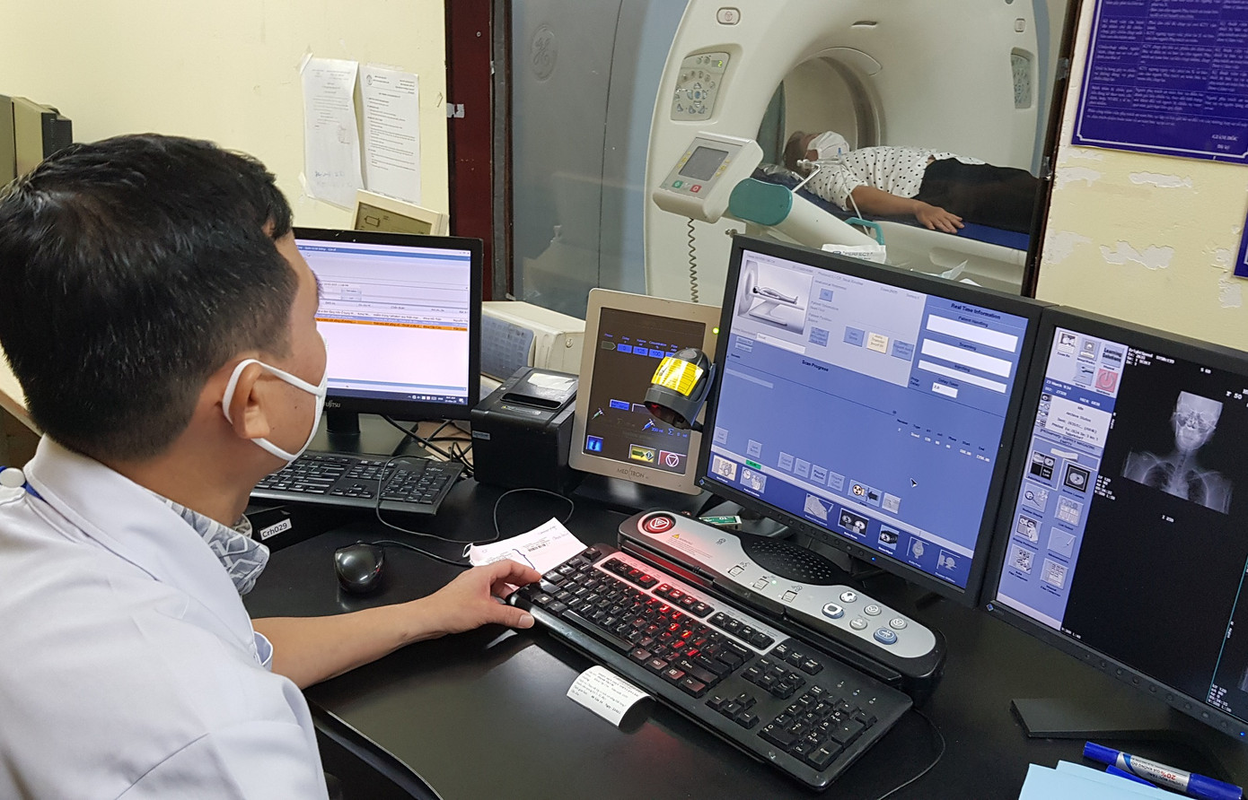 Ứng dụng công nghệ đang giúp bác sĩ chẩn đoán nhanh và chính xác tình trạng của người bệnh Ứng dụng công nghệ đang giúp bác sĩ chẩn đoán nhanh và chính xác tình trạng của người bệnh