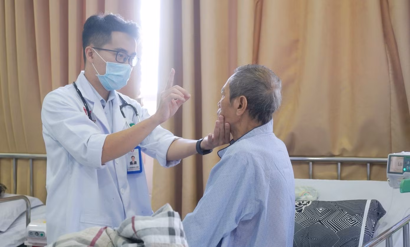 Sau can thiệp, sức khỏe của bệnh nhân đã bình phục tốt Sau can thiệp, sức khỏe của bệnh nhân đã bình phục tốt
