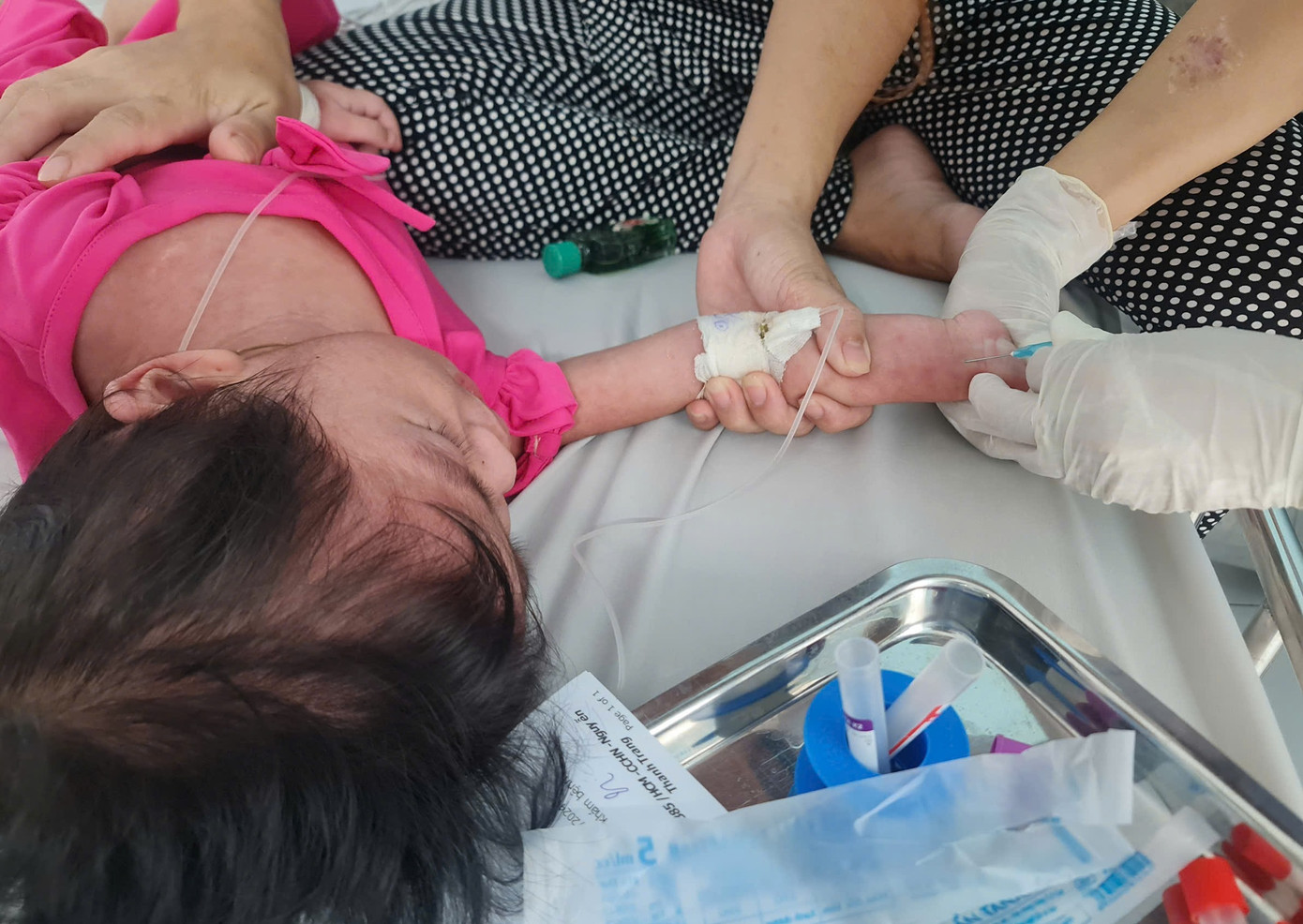 Tuần qua TPHCM đã ghi nhận 100 trường hợp sốt phát ban nghi sởi.