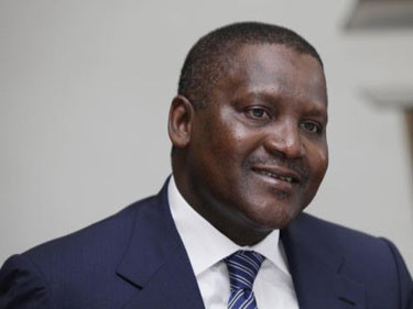 Ông Aliko Dangote lần thứ hai liên tiếp đứng đầu bảng xếp hạng những người giàu nhất châu Phi. Ông Aliko Dangote lần thứ hai liên tiếp đứng đầu bảng xếp hạng những người giàu nhất châu Phi