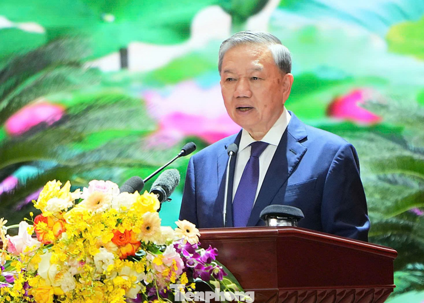 Tổng Bí thư Tô Lâm phát biểu tại buổi gặp mặt. Ảnh: Trọng Quân. Tổng Bí thư Tô Lâm phát biểu tại buổi gặp mặt. Ảnh: Trọng Quân.