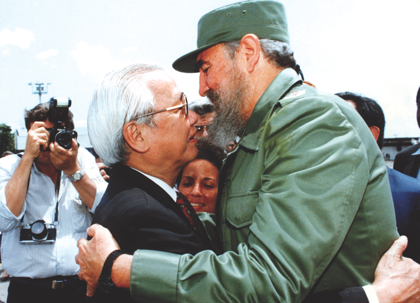 Thủ tướng Võ Văn Kiệt với Chủ tịch Fidel Castro Thủ tướng Võ Văn Kiệt với Chủ tịch Fidel Castro