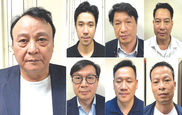 Chủ tịch Tân Hoàng Minh - Đỗ Anh Dũng cùng các bị can trong vụ án