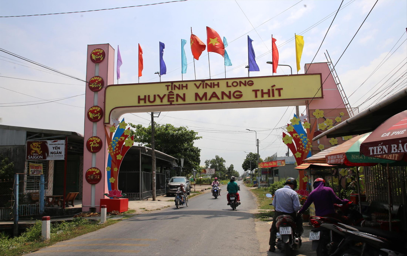 Huyện Mang Thít, tỉnh Vĩnh Long - quê hương Chủ tịch nước Võ Văn Thưởng Huyện Mang Thít, tỉnh Vĩnh Long - quê hương Chủ tịch nước Võ Văn Thưởng