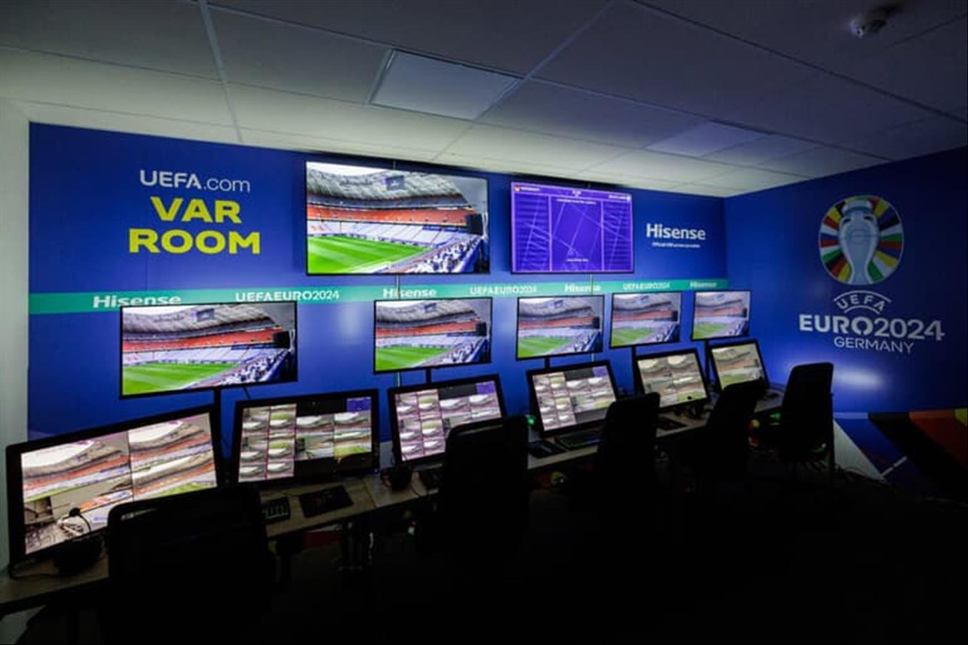 Công nghệ VAR được trang bị “tối tân” hơn tại EURO 2024