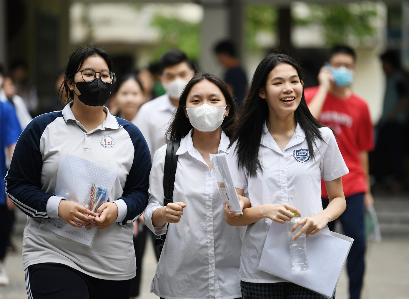 Tại Hà Nội, chỉ 60% học sinh lớp 9 có chỗ học lớp 10 THPT công lập. Ảnh: Như Ý Tại Hà Nội, chỉ 60% học sinh lớp 9 có chỗ học lớp 10 THPT công lập. Ảnh: Như Ý