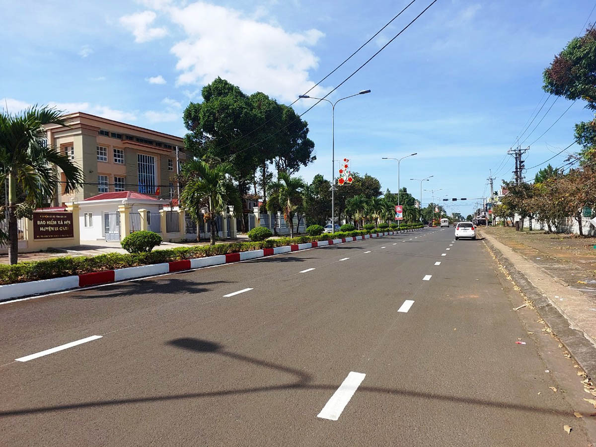 Trung tâm đô thị huyện Ia Grai (Gia Lai) phát triển sôi động Trung tâm đô thị huyện Ia Grai (Gia Lai) phát triển sôi động