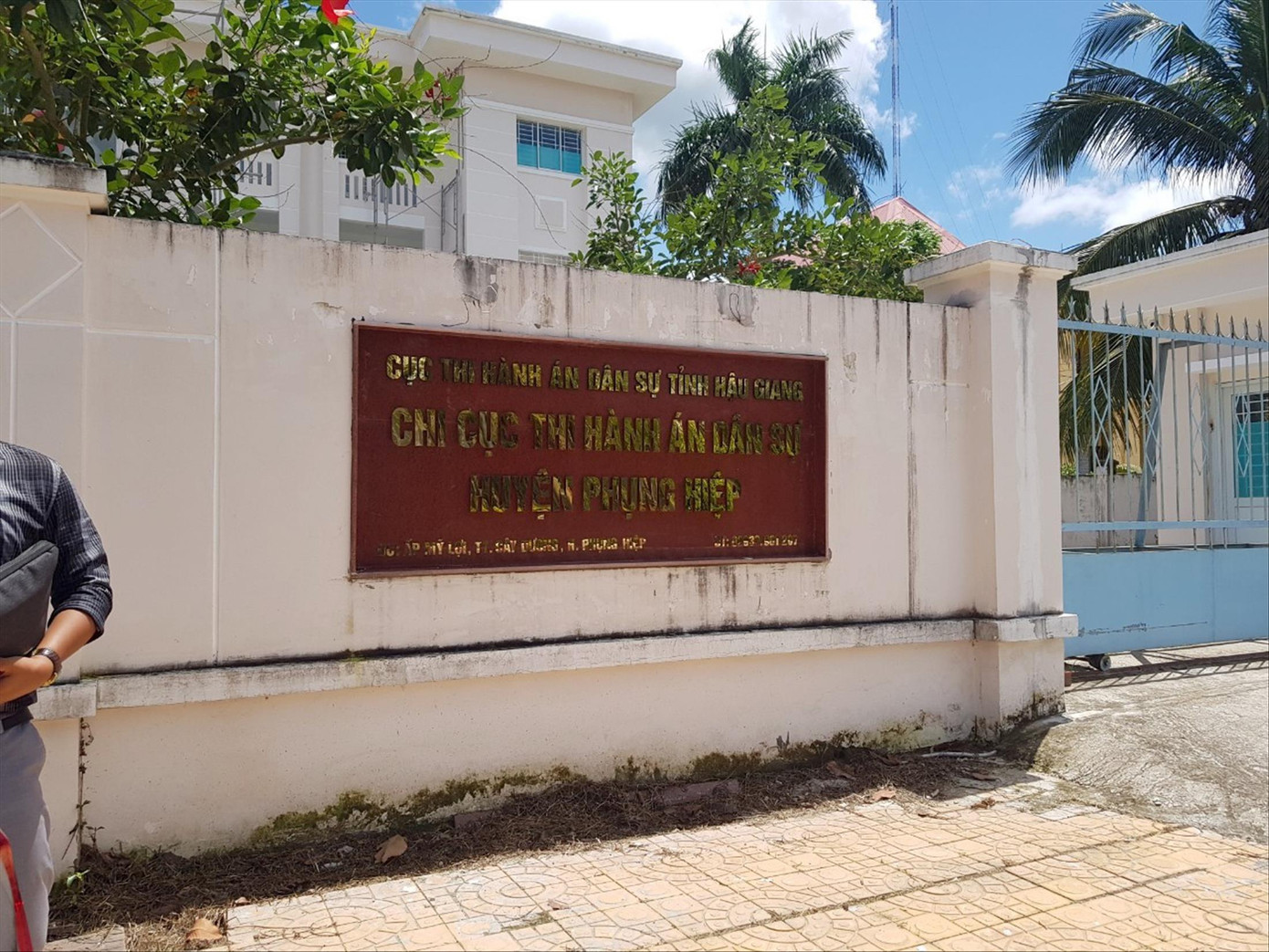 Chi cục Thi hành án Dân sự huyện Phụng Hiệp. Ảnh: N.H Chi cục Thi hành án Dân sự huyện Phụng Hiệp. Ảnh: N.H