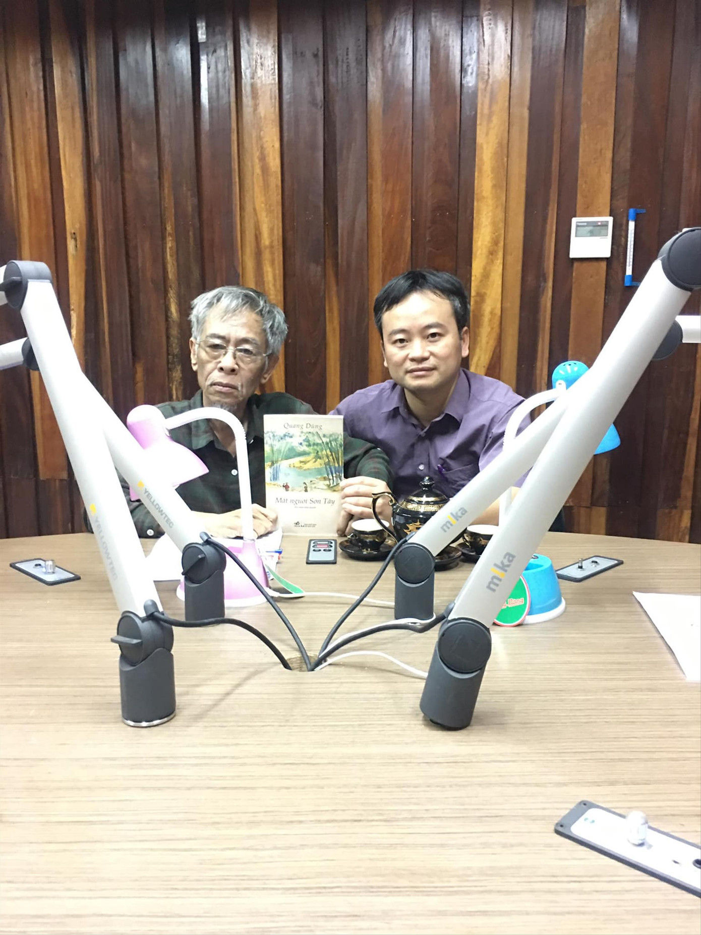 Hai anh em trong chương trình cuối cùng thu cách đây vài hôm