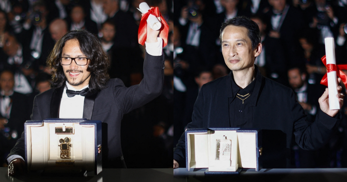 Đạo diễn Phạm Thiên Ân và Trần Anh Hùng cùng giành chiến thắng tại LHP Cannes Đạo diễn Phạm Thiên Ân và Trần Anh Hùng cùng giành chiến thắng tại LHP Cannes