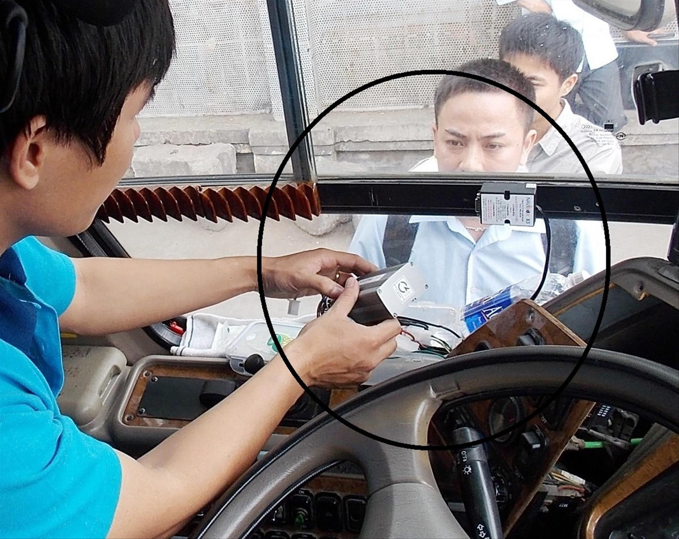 Nhiều chủ xe hoặc lái xe đang tắt thiết bị GPS một phần do lỗi thiết bị, một phần để ứng phó với cơ quan giám sát Ảnh: Anh Trọng