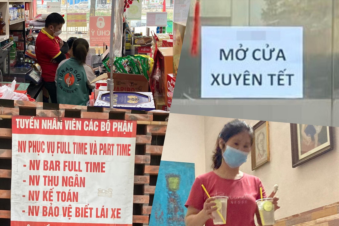 Lao động thời vụ vào mùa “cày” Tết