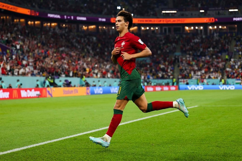 Joao Felix chơi hay trong màu áo tuyển Bồ Đào Nha tại World Cup 2022
