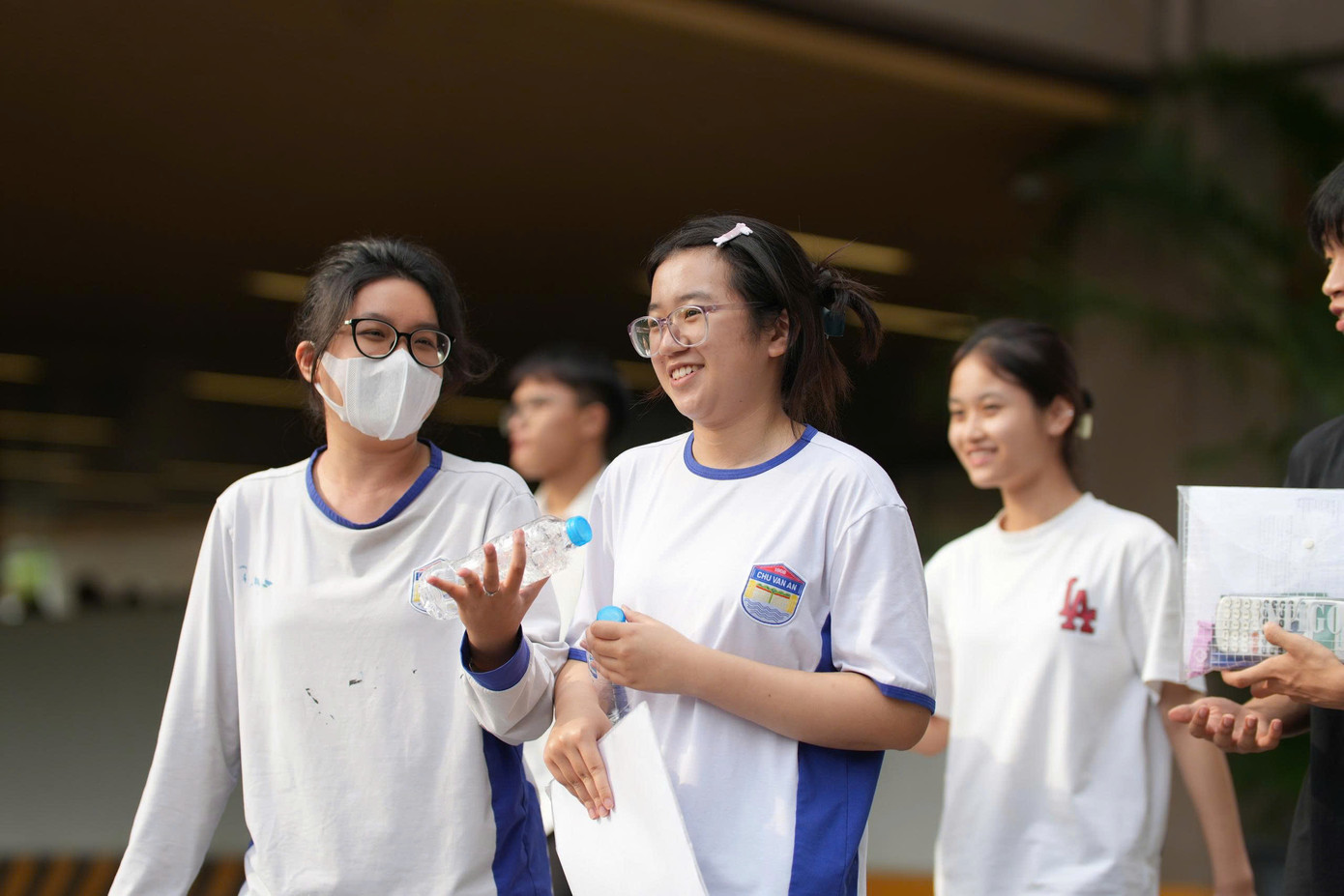 Thí sinh dự thi tốt nghiệp THPT năm 2025 tại Hà Nội. Ảnh: HOÀNG MẠNH THẮNG