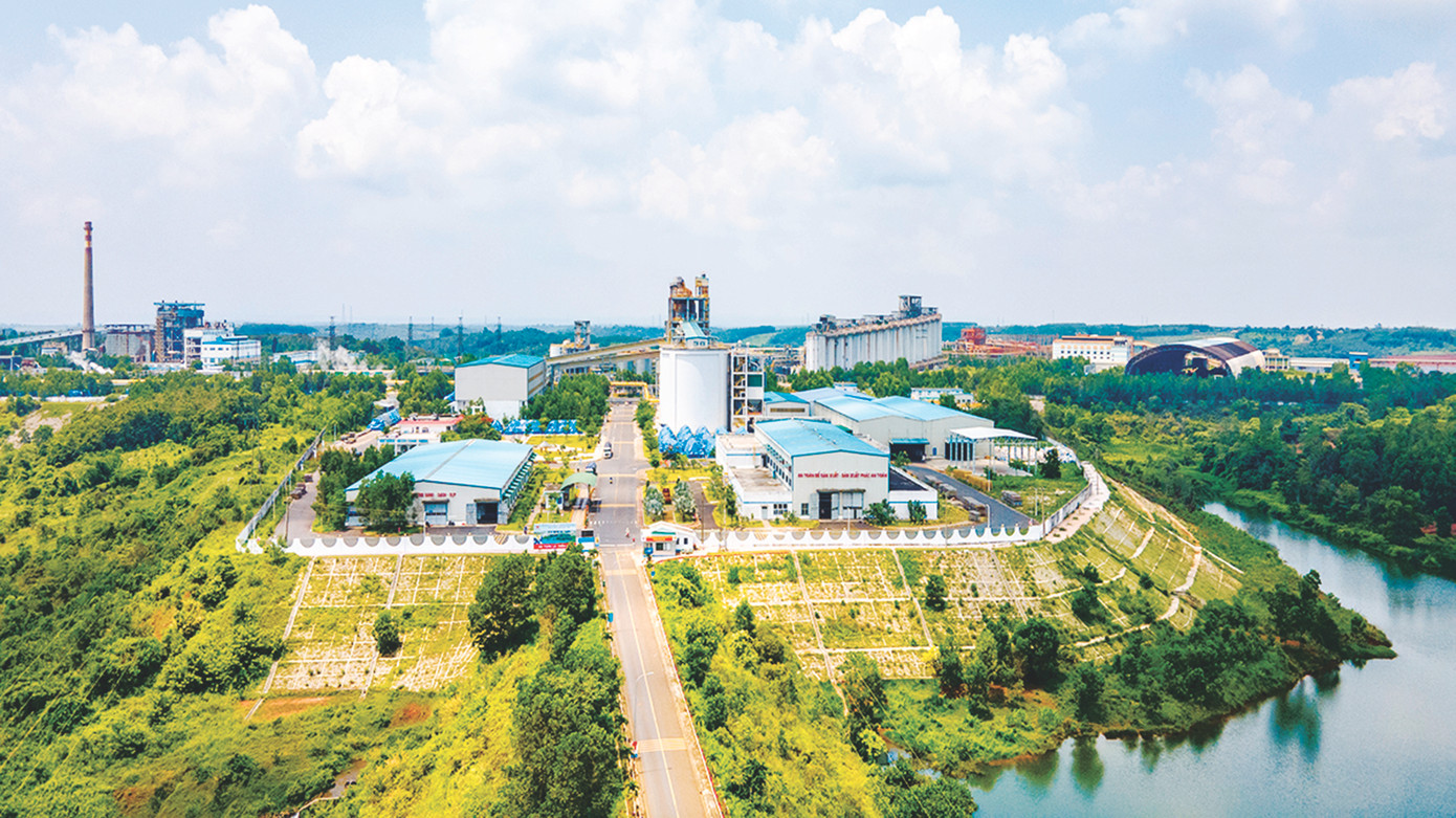 Nhà máy sản xuất Alumin Nhân Cơ thuộc Công ty Nhôm Đắk Nông – TKV