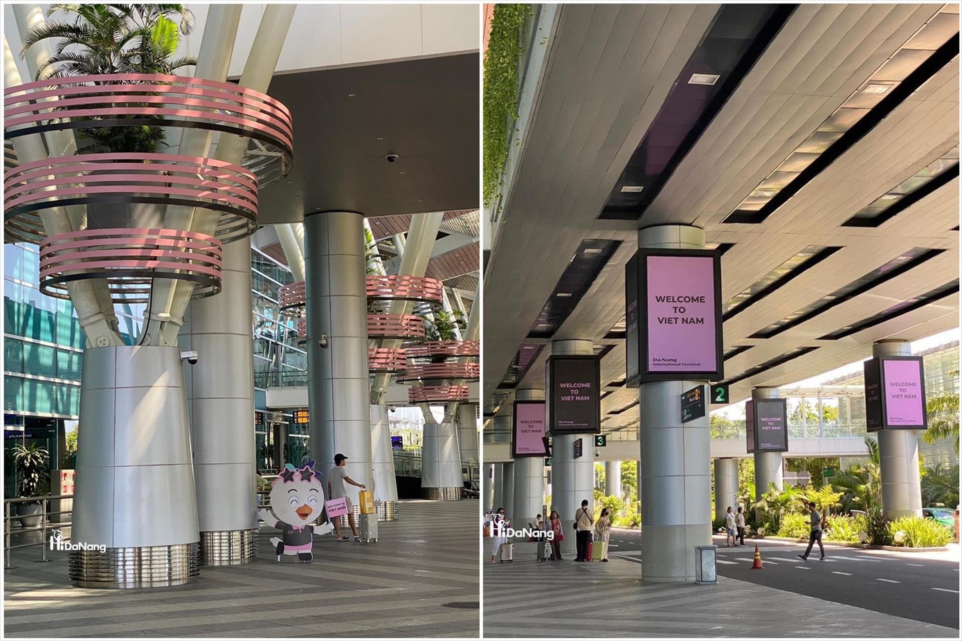 Sân bay Đà Nẵng “khoác áo mới” hưởng ứng sự kiện BlackPink sang Việt Nam