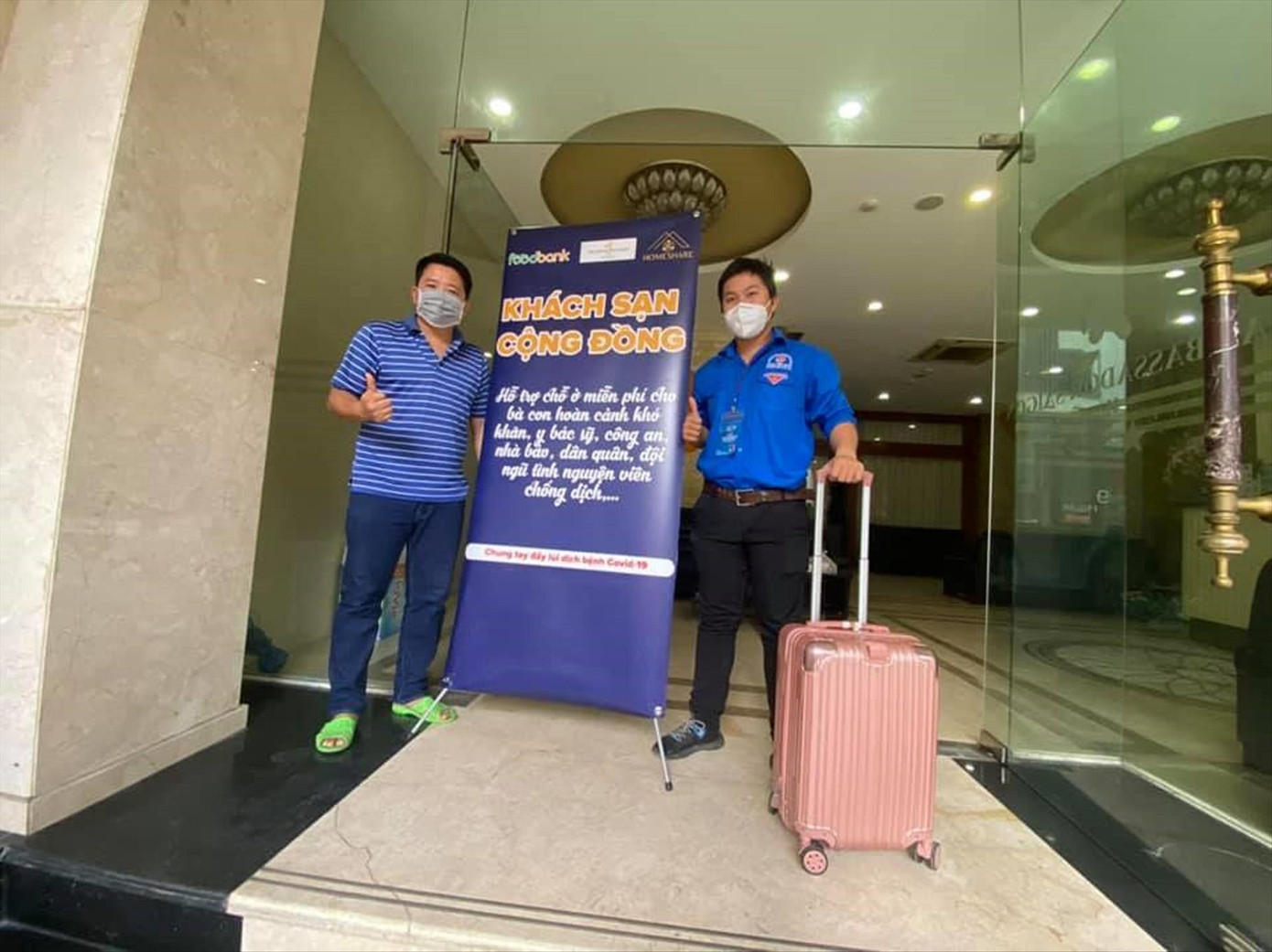Khách sạn cộng đồng miễn phí giúp khách yên tâm mùa dịch