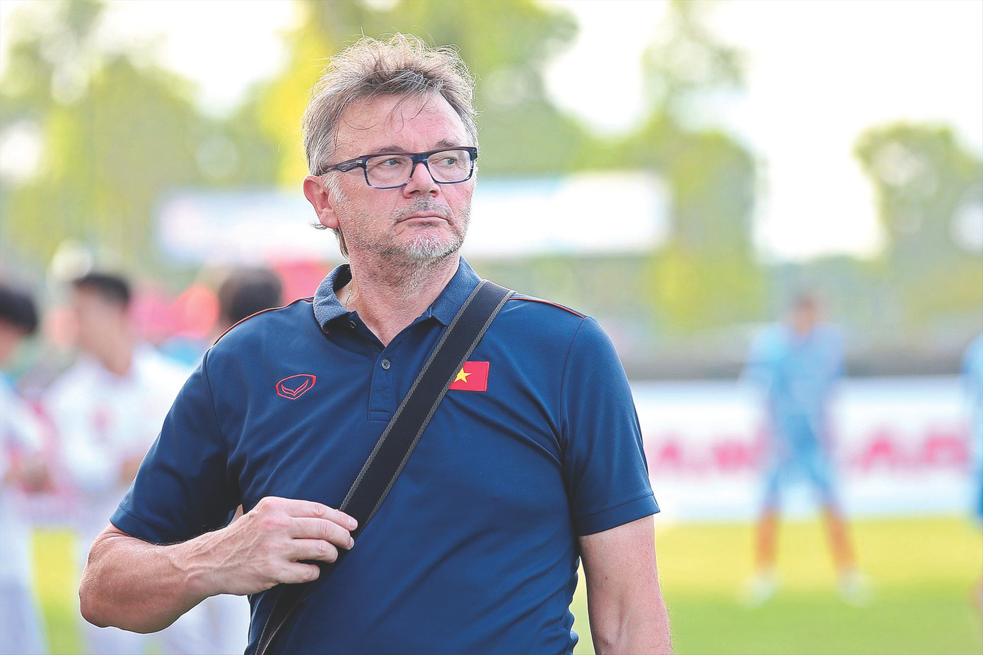 HLV Philippe Troussier khi dẫn dắt U19 Việt Nam. Ảnh: TN