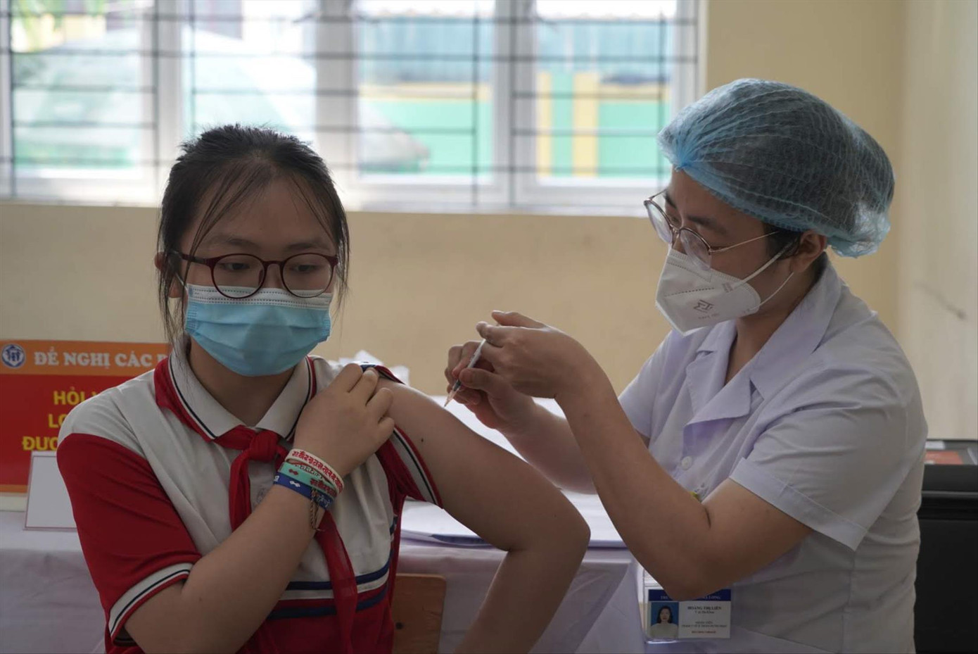 Quảng Ninh là địa phương đầu tiên tổ chức tiêm vắc xin phòng COVID-19 cho trẻ từ 5 đến dưới 12 tuổi