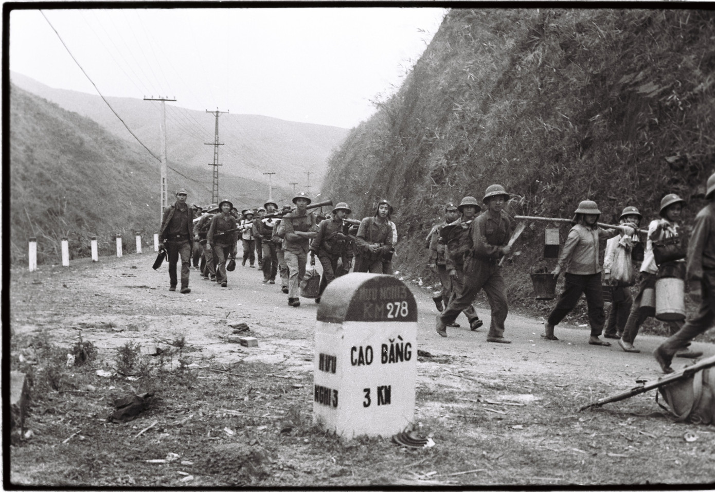 Bộ đội chi viện cho chiến trường Cao Bằng
