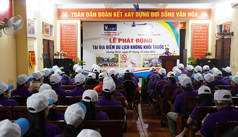 Lễ phát động “Du lịch không khỏi thuốc" tại phường Đồng Hải năm 2023